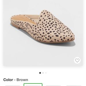 Target Universal Thread Leopard Print Mules